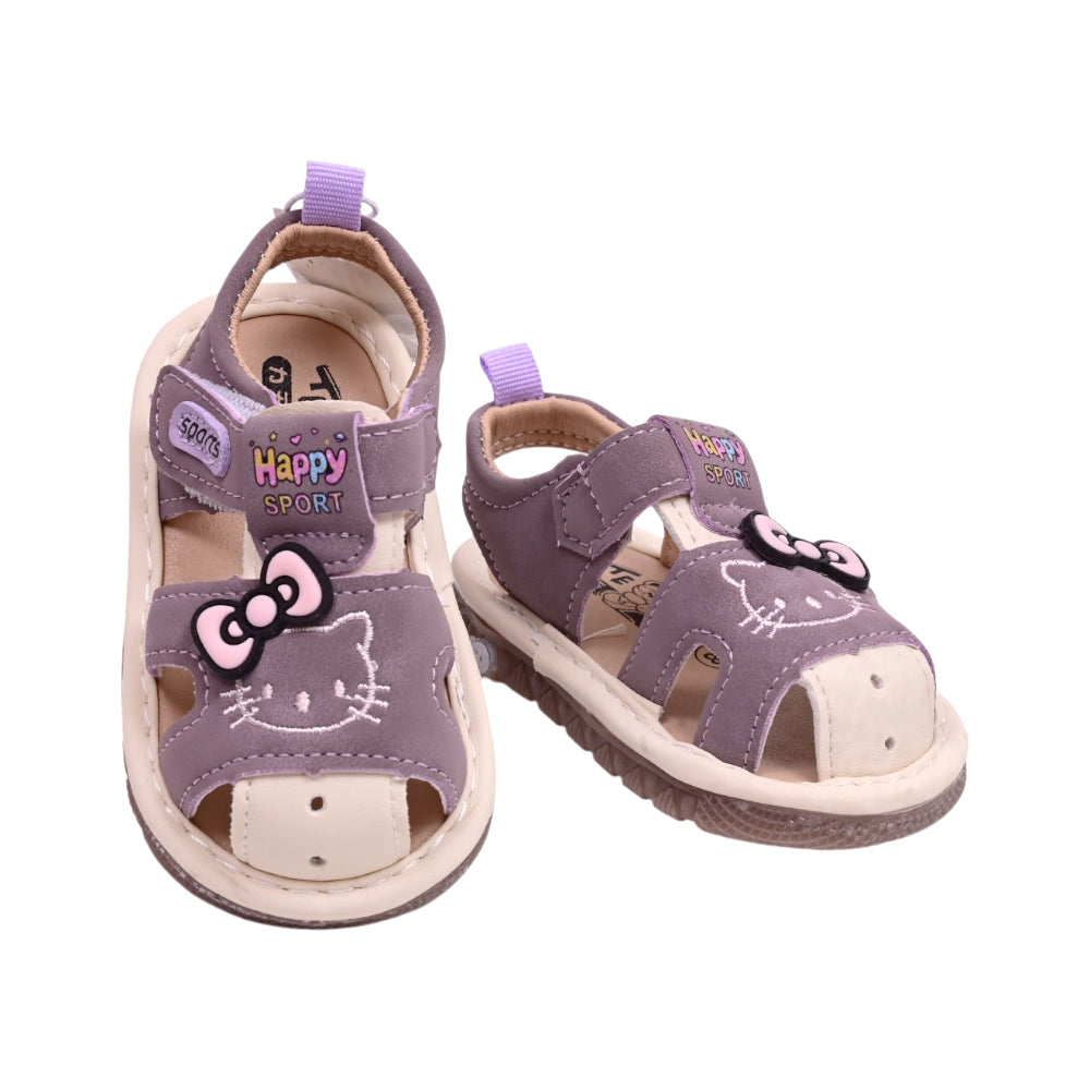 GIRLS SANDAL SIZE 18 PURPLE 18 17-21 W-G Default Title - MamasJan Boys Shoes & Slippers