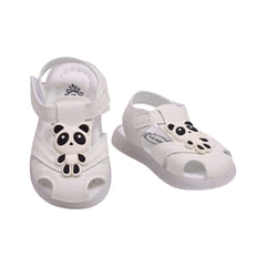 BOYS SANDAL SIZE 18 WHITE A895 15-20 W-G Default Title - MamasJan Boys Shoes & Slippers