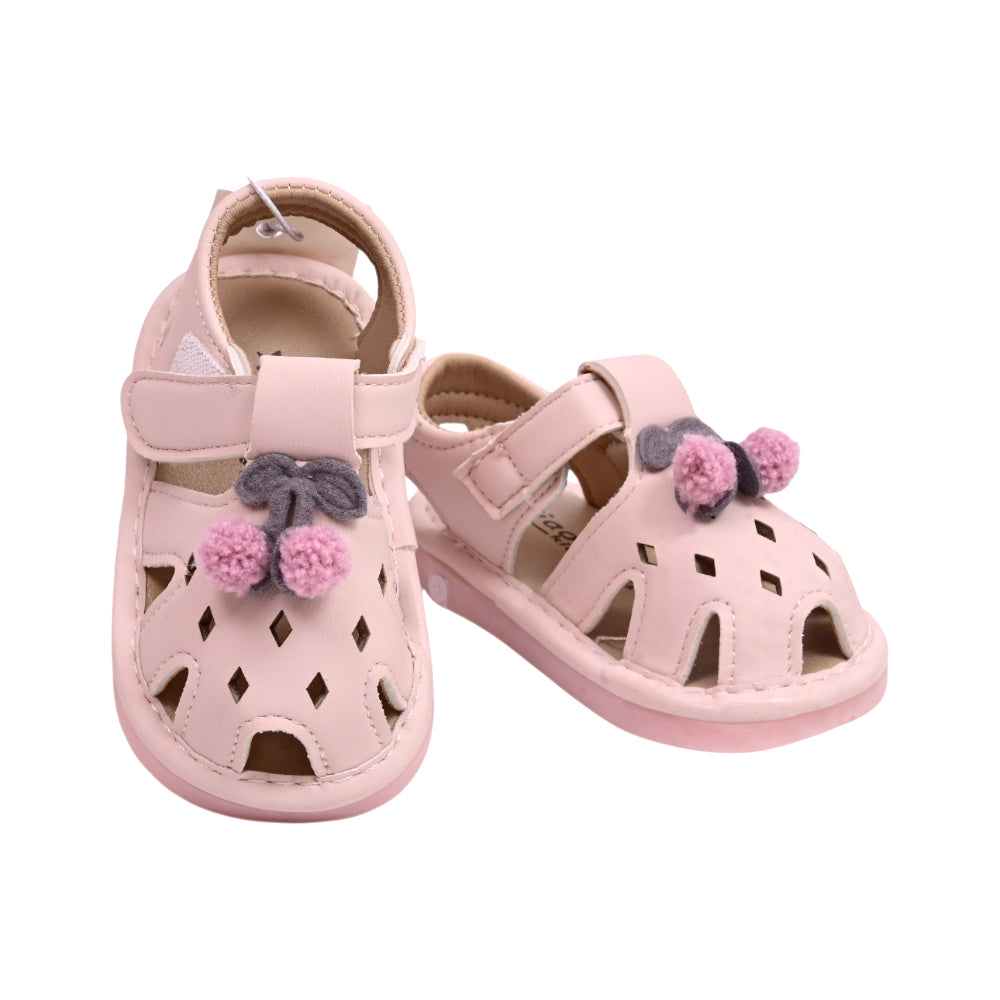 GIRLS SANDAL SIZE 18 PINK M-48 17-20 W-G Default Title - MamasJan Boys Shoes & Slippers