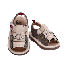 BOYS SANDAL SIZE 18 GRAY 12 17-21 W-G Default Title - MamasJan Boys Shoes & Slippers