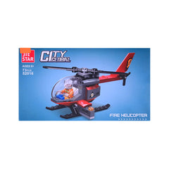 52016 CITY HELICOPTER BLOCKS 73PCS A.I Default Title - MamasJan Toys