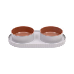 PET FEEDING BOWL 2IN1 IR Default Title - MamasJan Pet Essentials