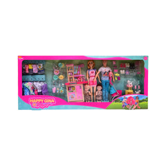 6209-2 FASHION GIRL DOLL SET A.I Default Title - MamasJan Toys