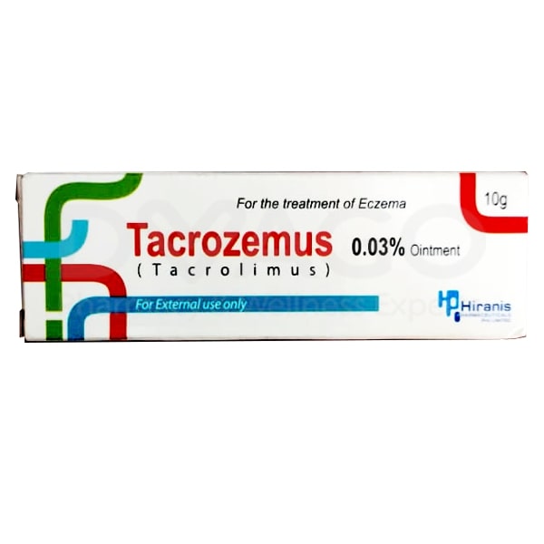 Tacrozemus Ointment 0.3% 10g