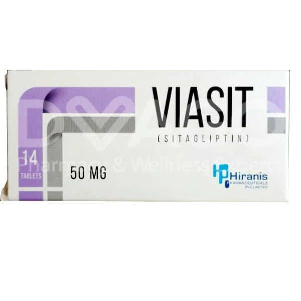 Viasit Tablets 50mg (1 Strip = 7 Tablets)