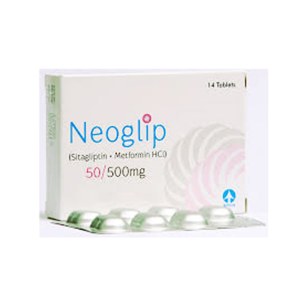 Neoglip XR Tablets 50mg/500mg (1 Strip = 7 Tablets)