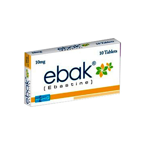 Ebak Tablets 10mg (1 Box = 10 Tablets)