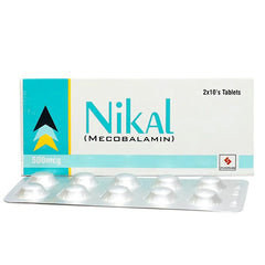 Nikal Tablets 500mcg (1 Box = 20 Tablets)