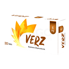 Verz Tablets 16mg (1 Box = 3 Strips) (1 Strip = 10 Tablets)