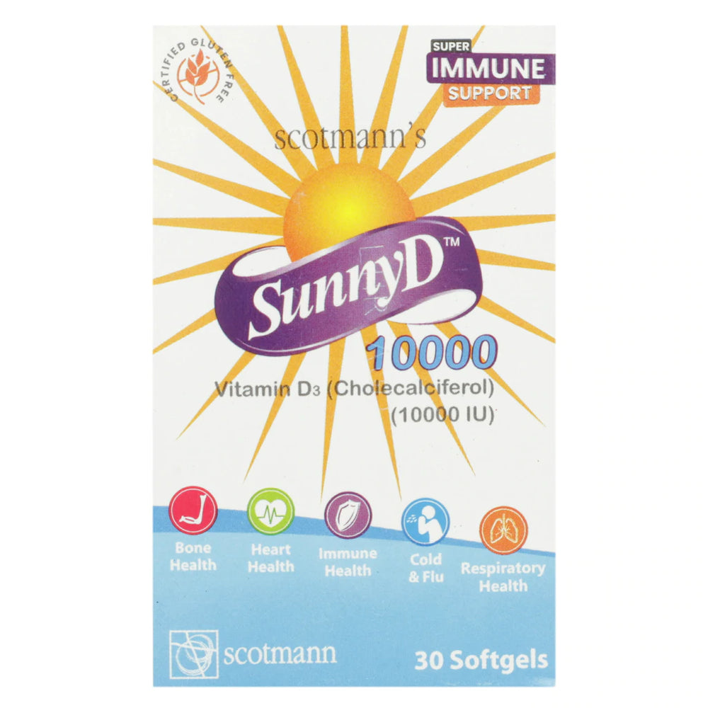 Sunny D Softgel Capsules 10000IU (1 Bottle = 30 Softgels)