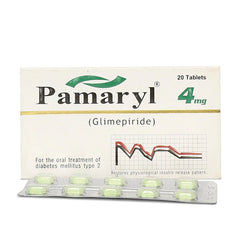 Pamaryl Tablets 4mg (1 Strip = 10 Tablets)