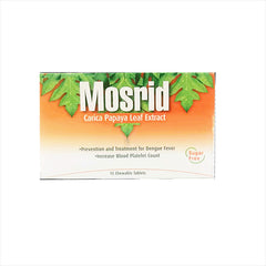 Mosrid Chewable Tablets (1 Box = 1 Strip)(1 Strip = 15 Tablets)