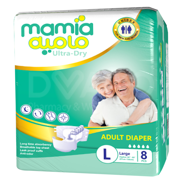 MAMIA ADULT LARGE 8PCS