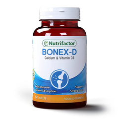 Nutrifactor Bonex D Tablets (1 Bottle = 120 Tablets)