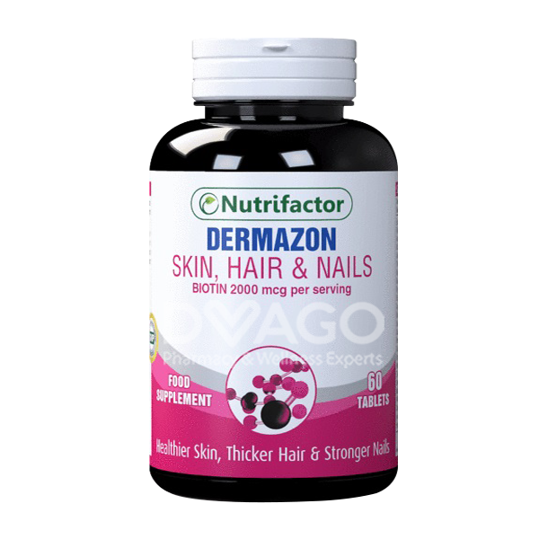 Nutrifactor Dermazon Tablets (1 Bottle = 60 Tablets)