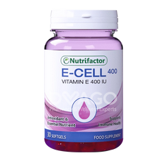 Nutrifactor E-Cell Softgel 400IU (1 Bottle = 30 Tablets)