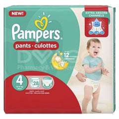 Pampers Baby Pants Jumbo Pack Maxi Size 4 25Pcs