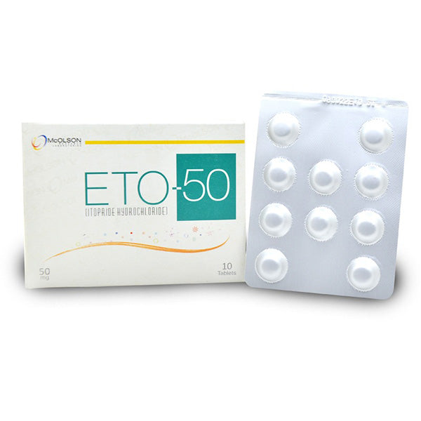Eto-50 Tablets 50mg (1 Box = 10 Tablets)