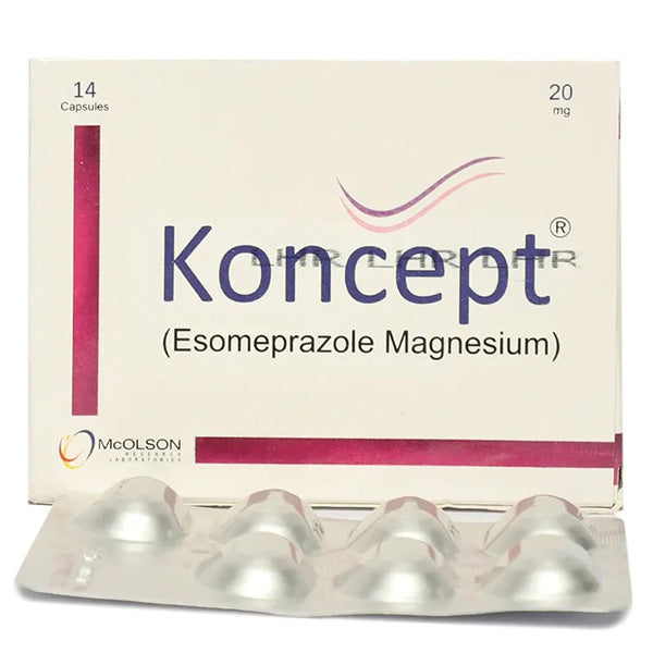 Koncept Capsules 20mg (1 Strip = 7 Capsules)