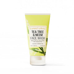 CO NATURAL TEA TREE & NEEM FACE WASH Default Title - MamasJan Makeup