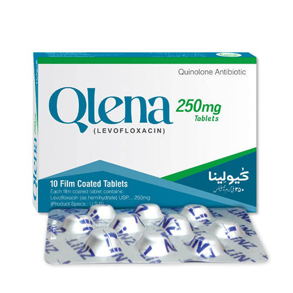 QLEV TAB 250MG 10S