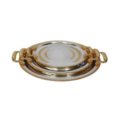 TRAY SET 3PC STEEL NAJIB NB4628 Default Title - MamasJan Crockery