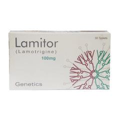 Lamitor Tablets 100mg (1 Box = 3 Strips) (1 Strip = 10 Tablets)