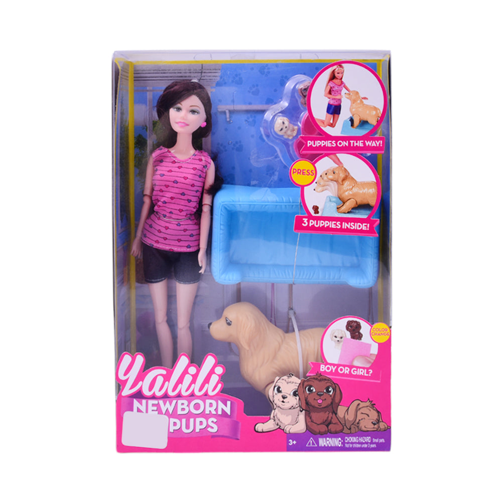 YT033-2 11.5INCH PUPPY DOLL Default Title - MamasJan Toys