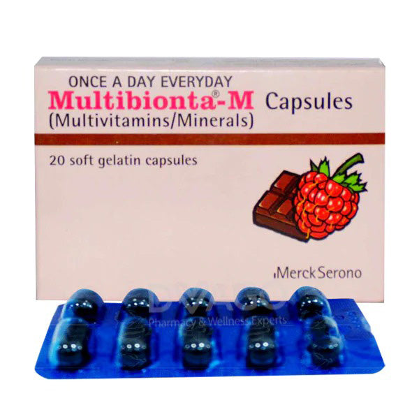 Multibionta-M Capsules (1 Strip = 10 Capsules)
