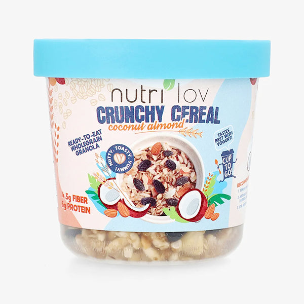 Nutrilov Crunchy Cereal Coconut Almond Cup 70g
