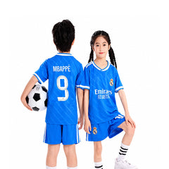 MB APPE 2PC FOOT-BALL JERSEY RYL-BLU IRS-26 2-3 YEAR 024 13-14 YEAR - MamasJan KidsWear