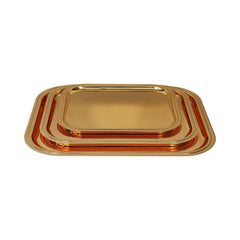 TRAY SET 3PC STEEL NAJIB NB5703 Default Title - MamasJan Crockery