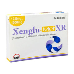 Xenglu-Met XR Tablets 12.5mg+1000mg (1 Box = 2 Strips) (1 Strip = 7 Tablets)