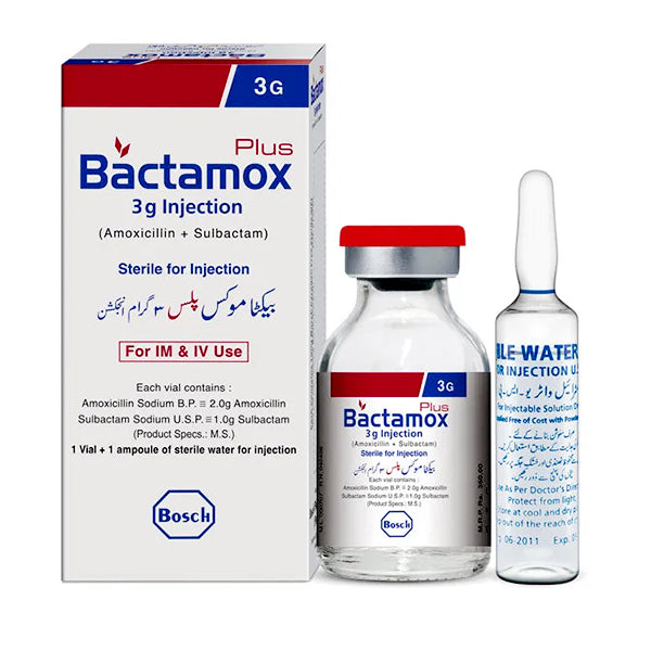 Bactamox Plus 3g Injection 1Vial