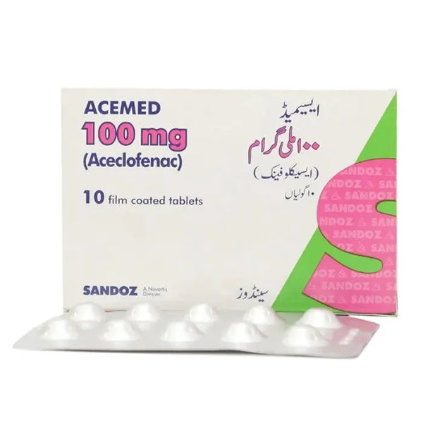 ACEMED 100MG TABLETS 10S