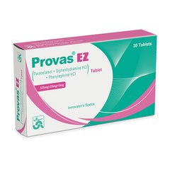 Provas Ez Tablets 325/25/5mg (1 Strip = 10 Tablets)