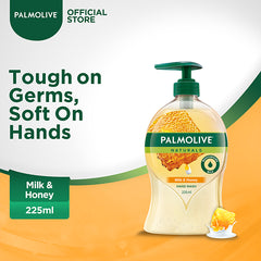 Palmolive Naturals Liquid Handwash Milk & Honey Bottle 225ml
