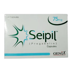Seipil Capsules 75mg (1 Strip = 7 Capsules)