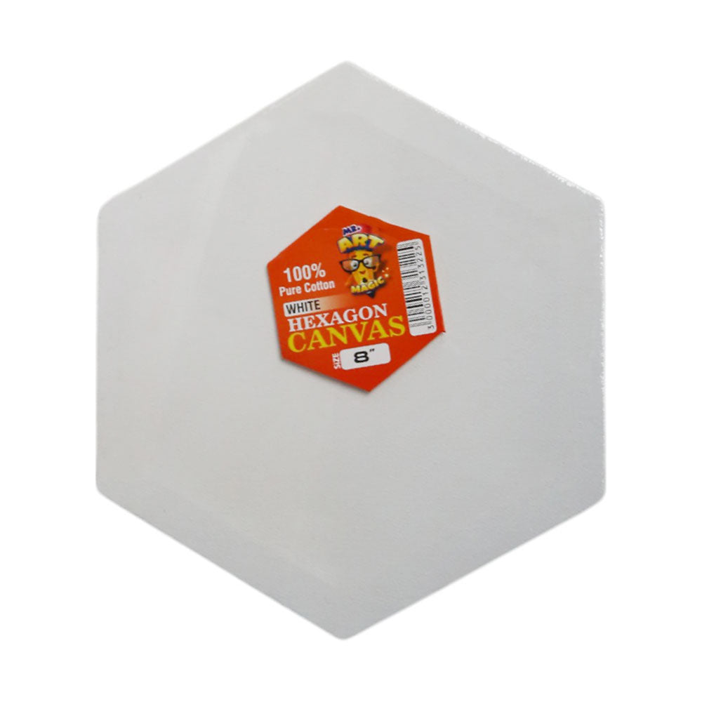 3308 CANVAS BOARD HEXAGON 8INCH Default Title - MamasJan Toys