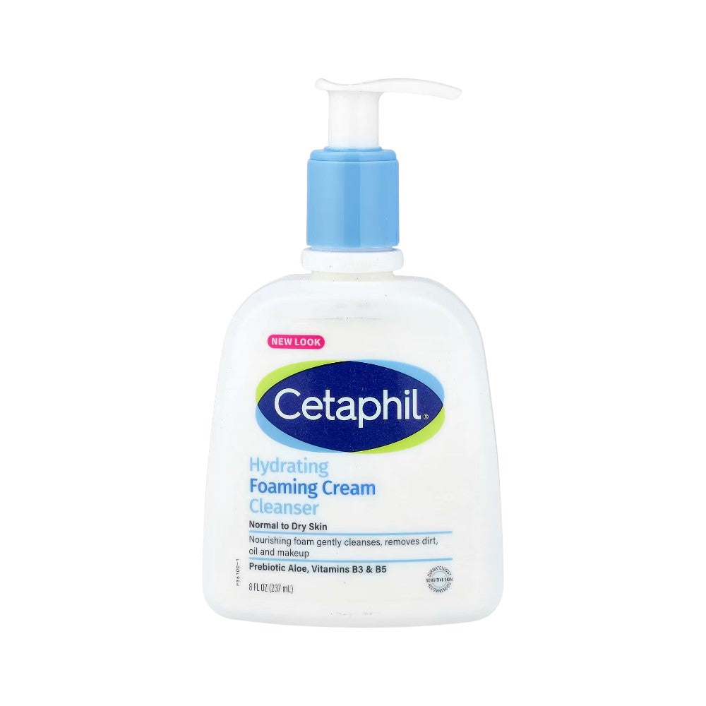 CETAPHIL HYDRATING FOAMING CREAM CLEANSER 237ML Default Title - MamasJan skincare