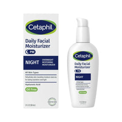 CETAPHIL DAILY FICIAL MOSTURIZER NIGHT PM 188ML Default Title - MamasJan skincare