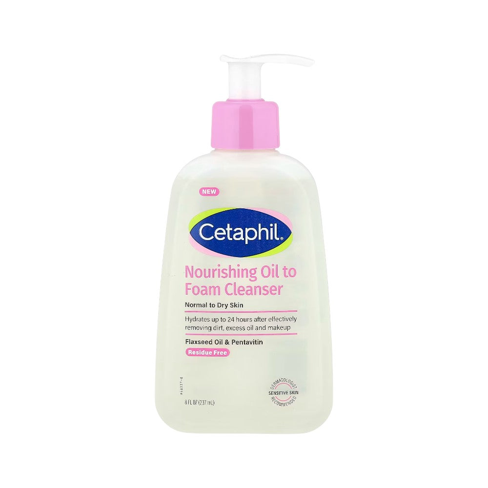 CETAPHIL NOURISHING OIL TO FOAM CLEANSER 237ML Default Title - MamasJan skincare