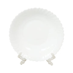 PLATE DEEP 8INCH MANAL WHITE M0104 Default Title - MamasJan Crockery