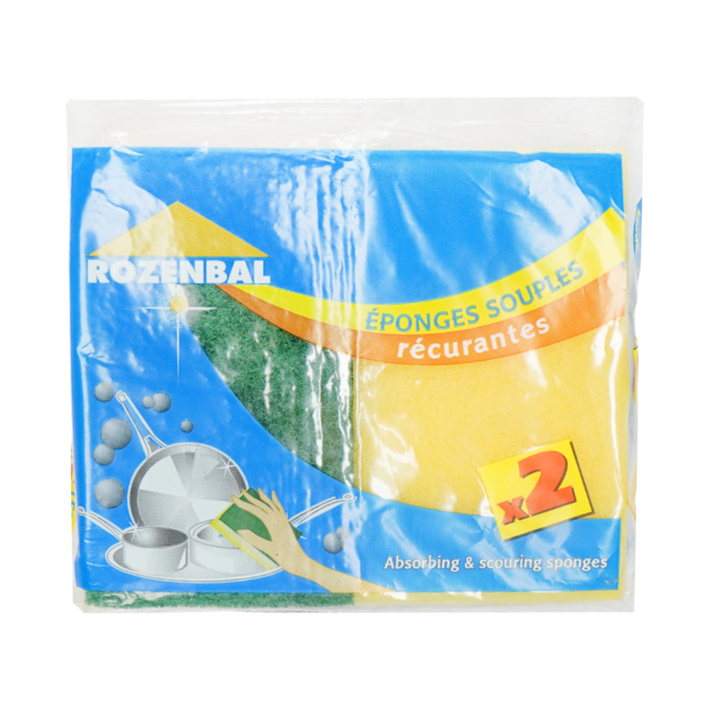 ROZENBAL ABSORBING SCOURING SPONGES Default Title - MamasJan Grocery Nonfood