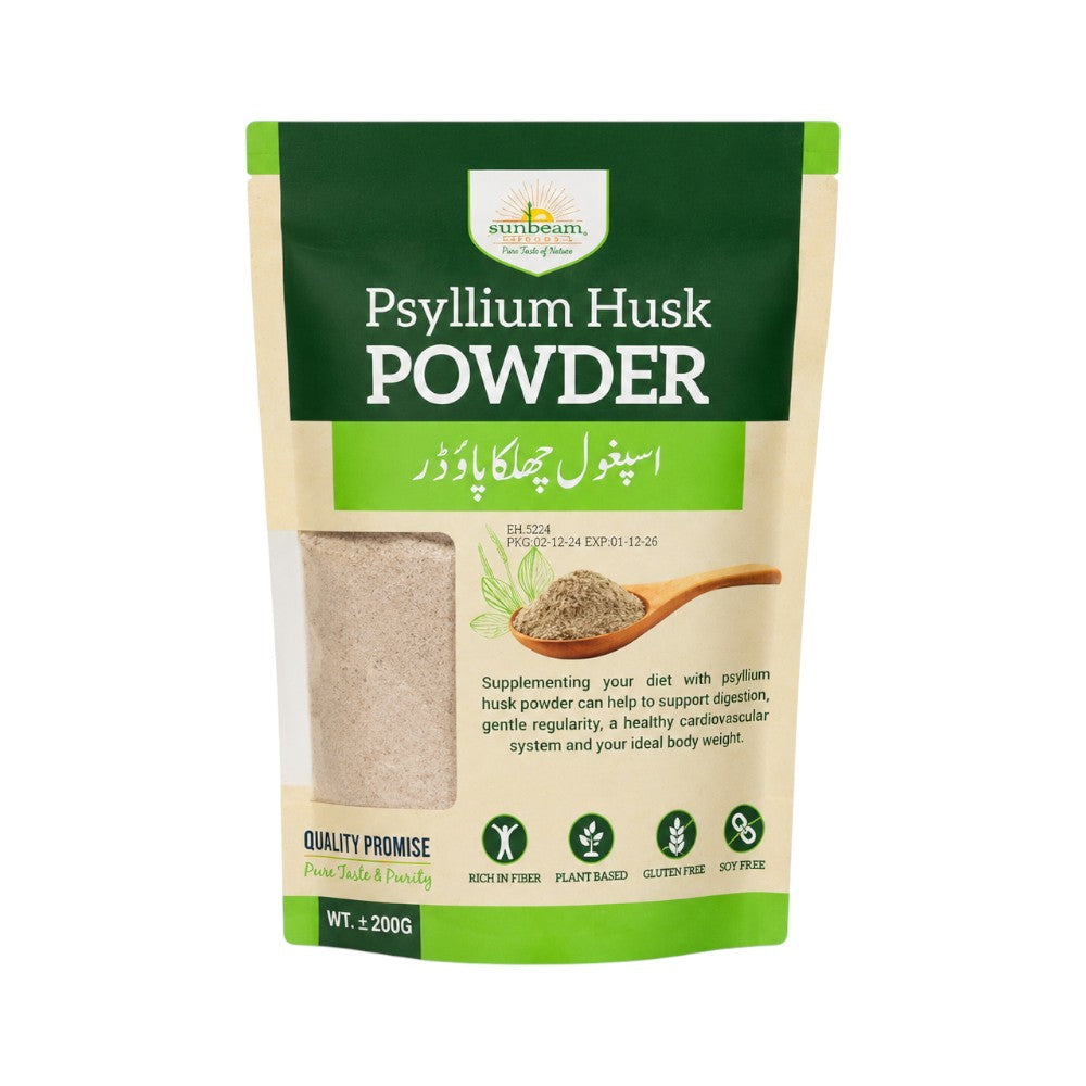 SUNBEAM PSYLLIUM HUSK POWDER POUCH 200GM Default Title - MamasJan GroceryFoods