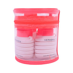SEPHORA TRAVEL BOTTLE KIT 4PC SET NEW Default Title - MamasJan Makeup