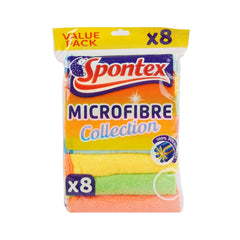 SPONTEX MICROFIBER VALUE PACK 8S Default Title - MamasJan Grocery Nonfood