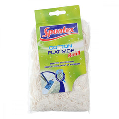 SPONTEX MOP COTTON FLAT REFILL PC Default Title - MamasJan Grocery Nonfood