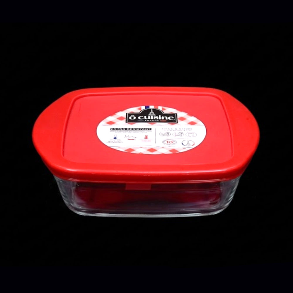 DISH OCUISINE SQUARE WITH LID 211PC00/1046B Default Title - MamasJan Crockery