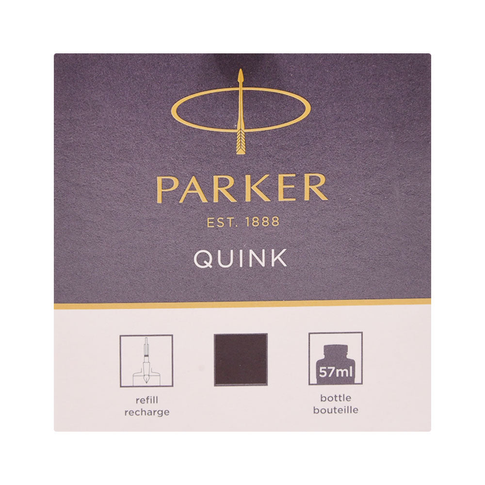 PARKER BOTTLE INK BLACK PC Default Title - MamasJan Gift counter